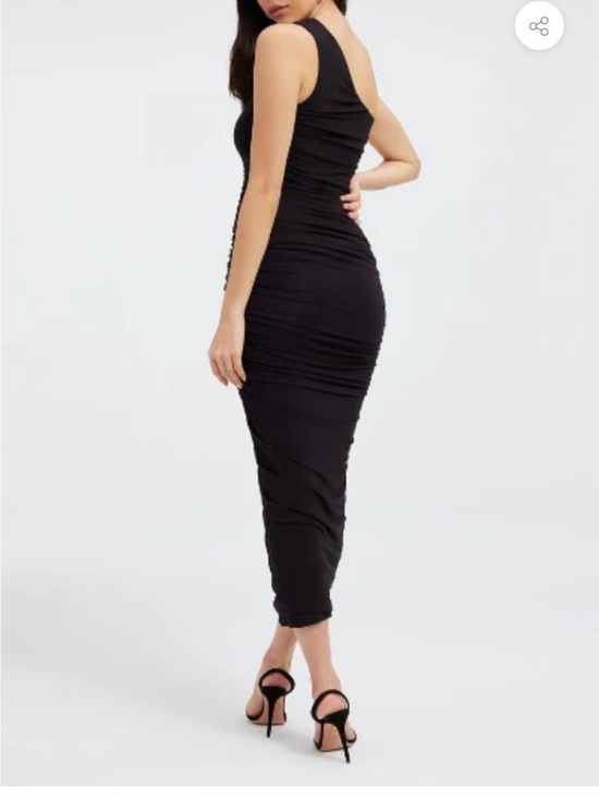 Good American Dresses & Skirts - Good American One-Shoulder Black Evening Gown